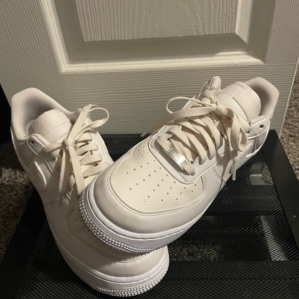 Women's Cream Athletic Shoes